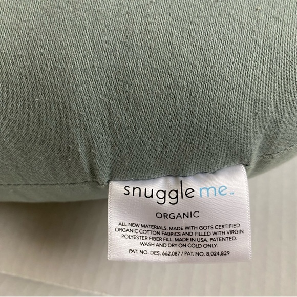 Snuggle Me Organic Infant Lounger Slate IN BOX - Picture 4 of 11